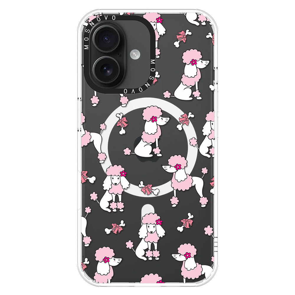 Cute Poodle Phone Case - iPhone 16 Case - MOSNOVO