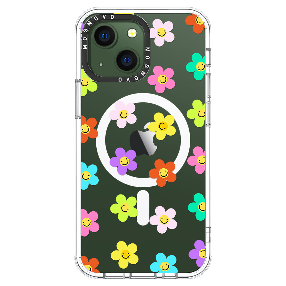 Smile Floral Phone Case - iPhone 13 Case