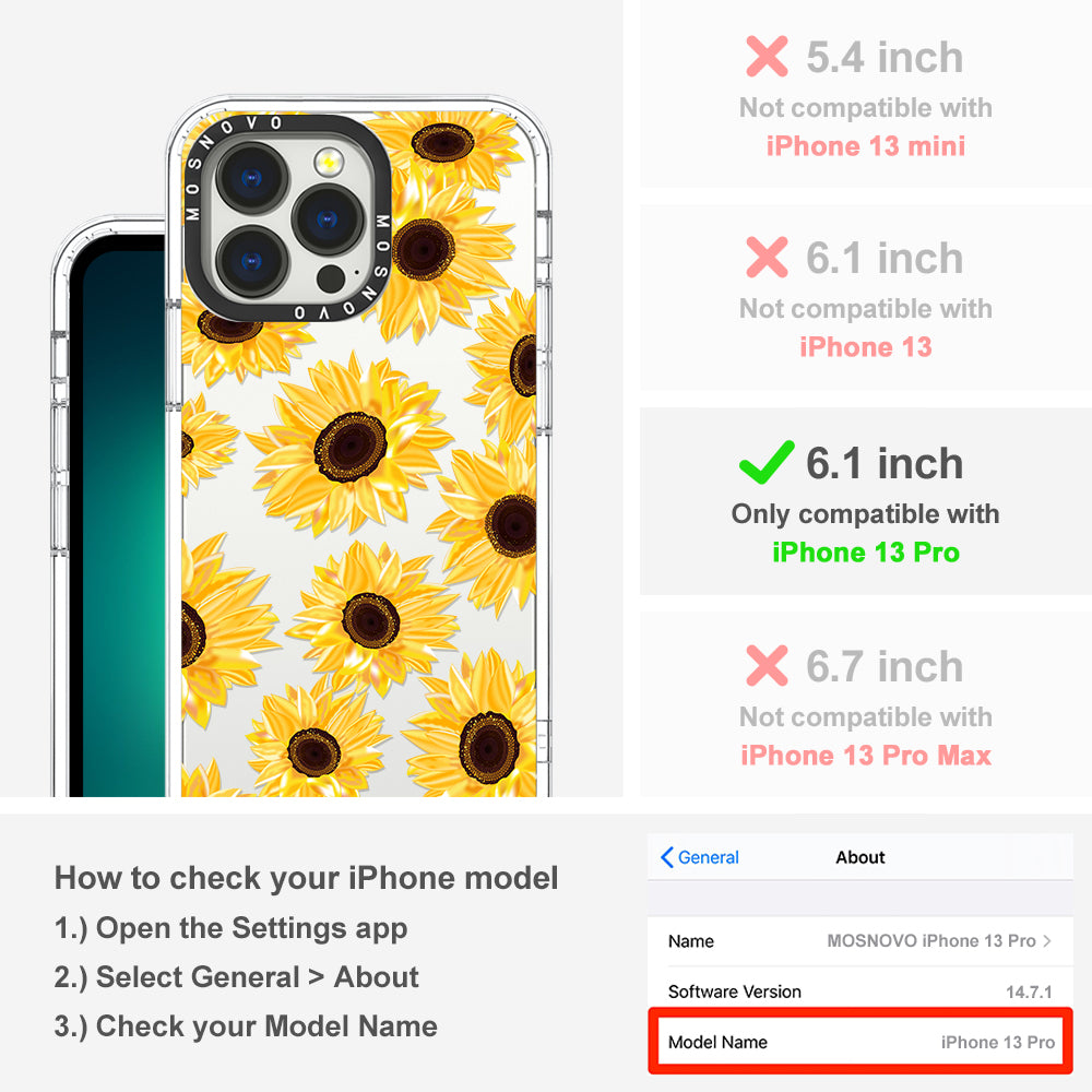 Sunflowers Phone Case - iPhone 13 Pro Case