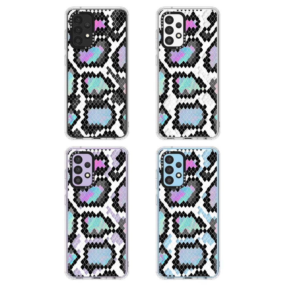 Aurora Snake Print Phone Case - Samsung Galaxy A52 & A52 Case - MOSNOVO