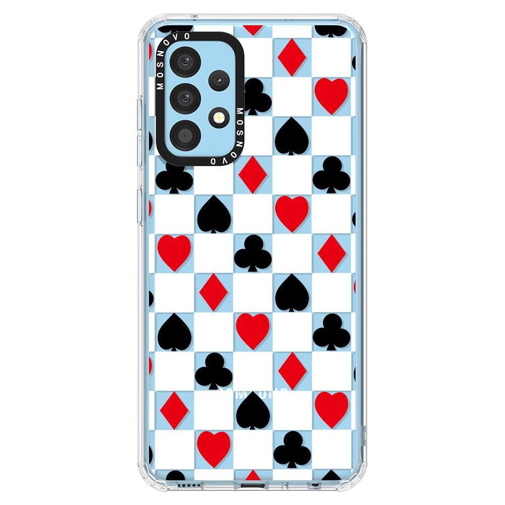 Checker Poker Phone Case - Samsung Galaxy A52 & A52 Case - MOSNOVO