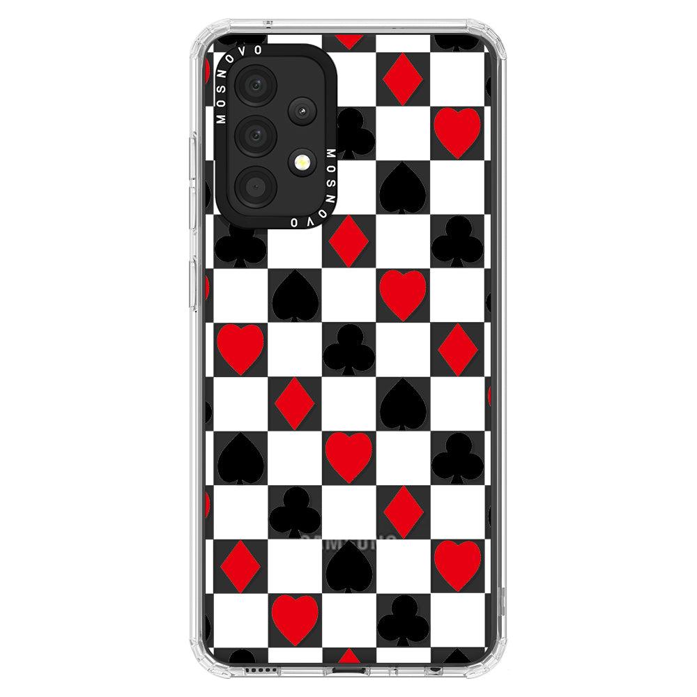 Checker Poker Phone Case - Samsung Galaxy A52 & A52 Case - MOSNOVO