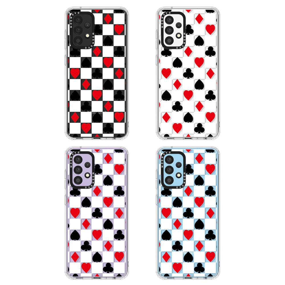 Checker Poker Phone Case - Samsung Galaxy A52 & A52 Case - MOSNOVO