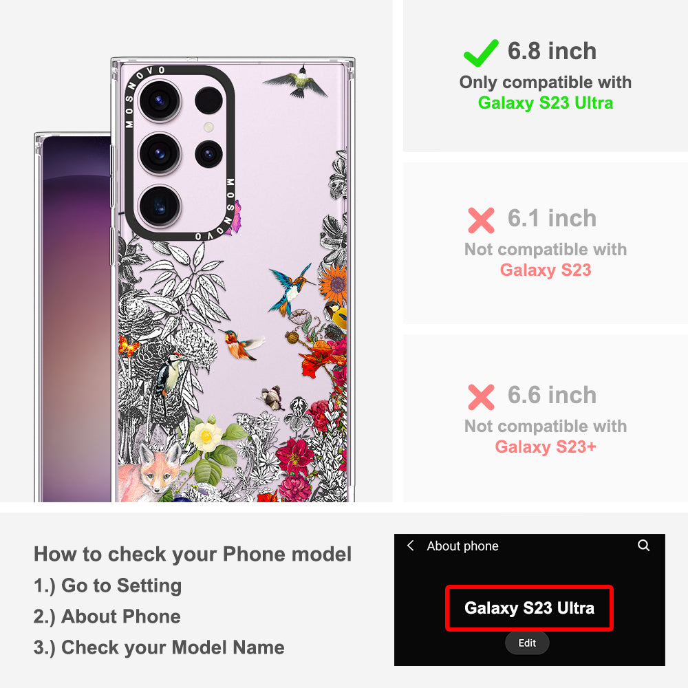 Fairy Forest Phone Case - Samsung Galaxy S23 Ultra Case
