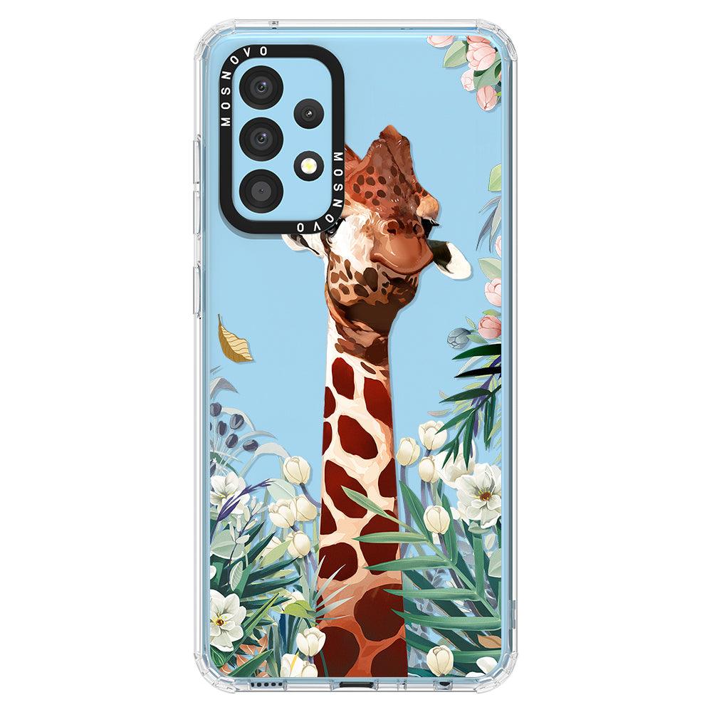 Giraffe Garden Phone Case - Samsung Galaxy A52 & A52 Case - MOSNOVO