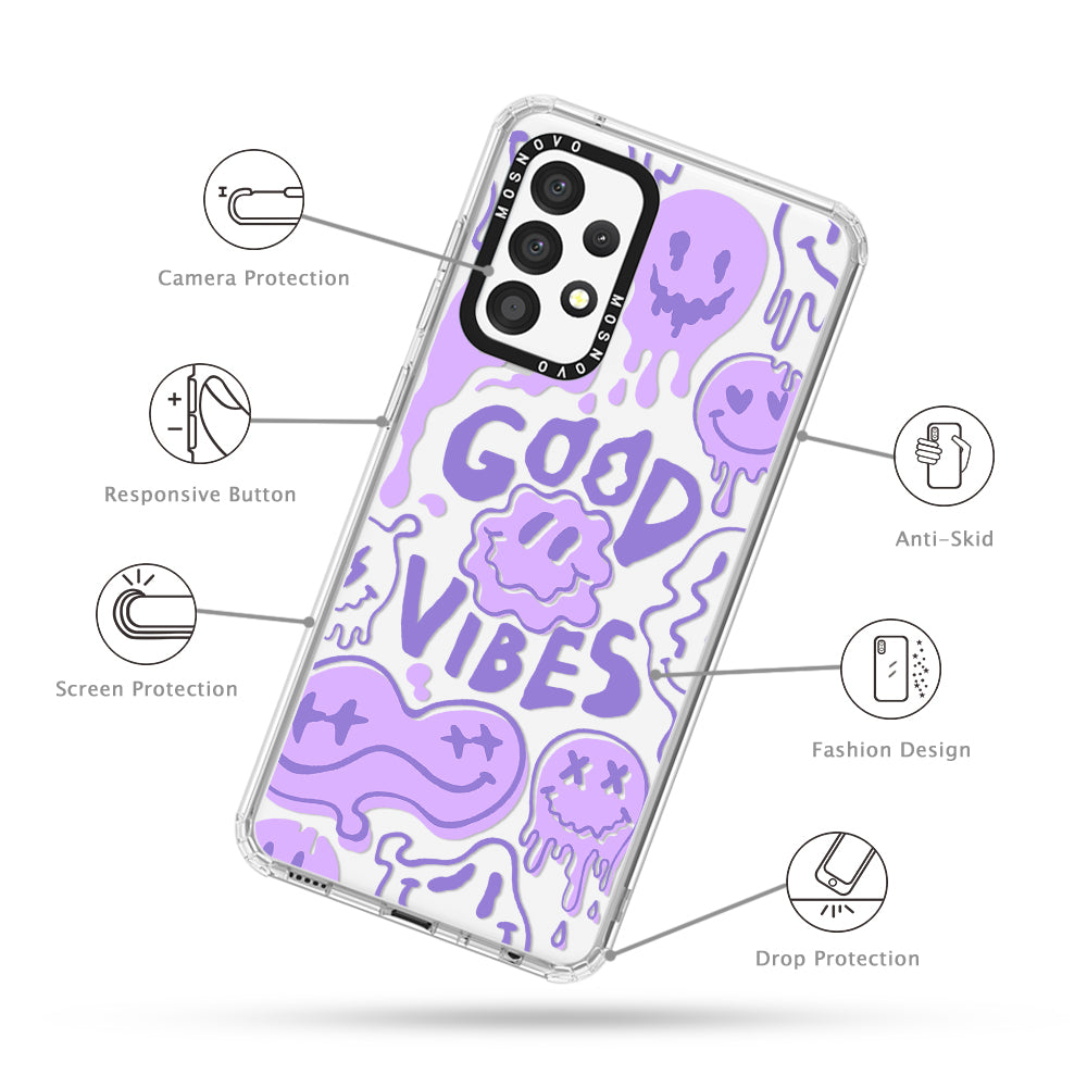 Good Vibes Phone Case - Samsung Galaxy A52 & A52s Case - MOSNOVO