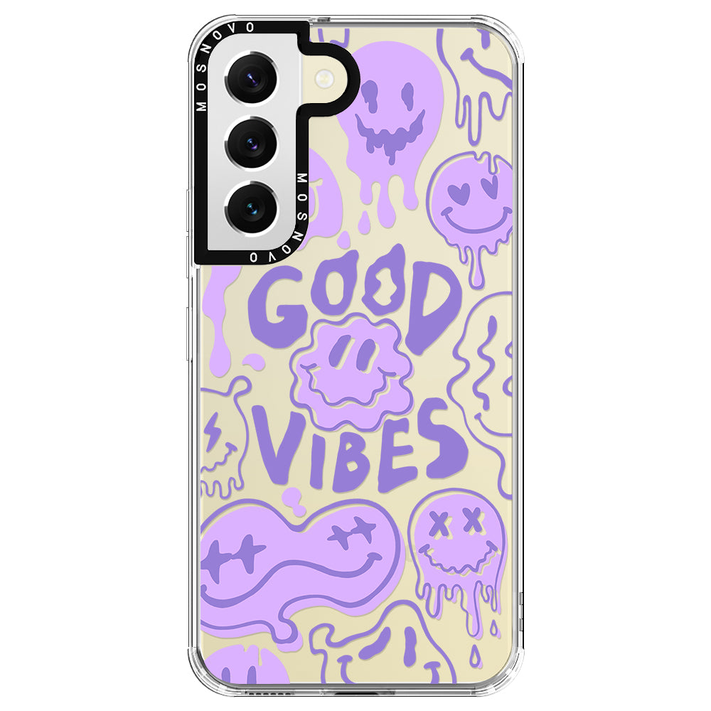 Good Vibes Phone Case - Samsung Galaxy S22 Plus Case - MOSNOVO