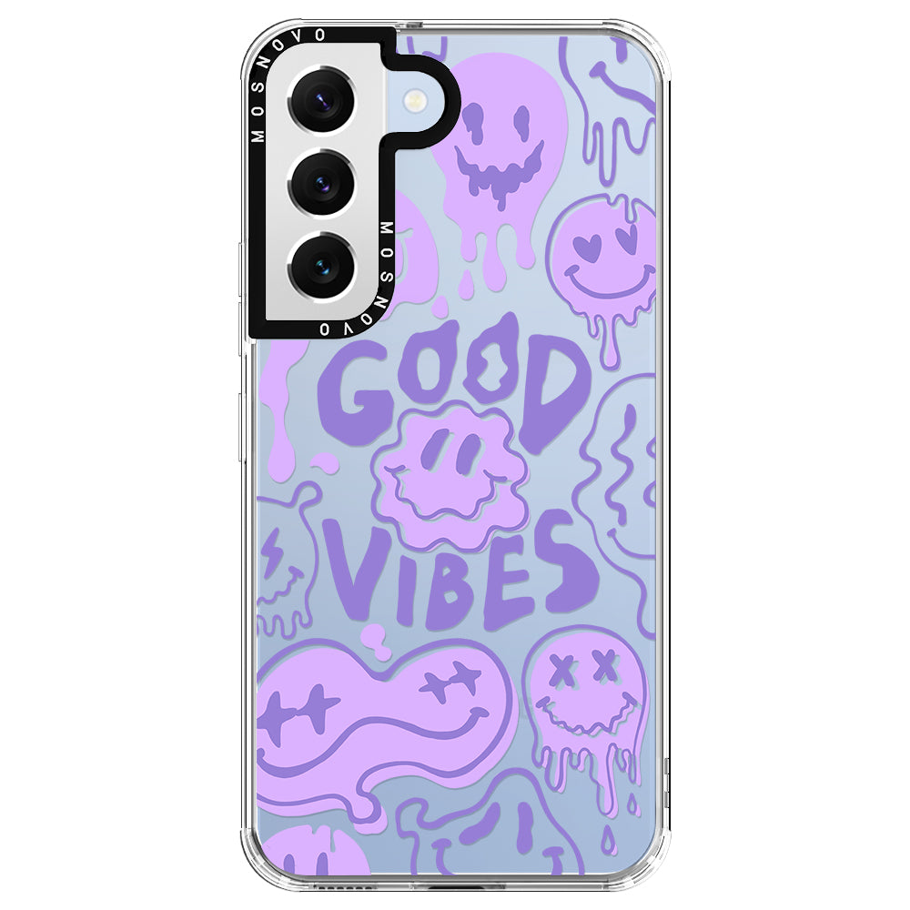 Good Vibes Phone Case - Samsung Galaxy S22 Plus Case - MOSNOVO