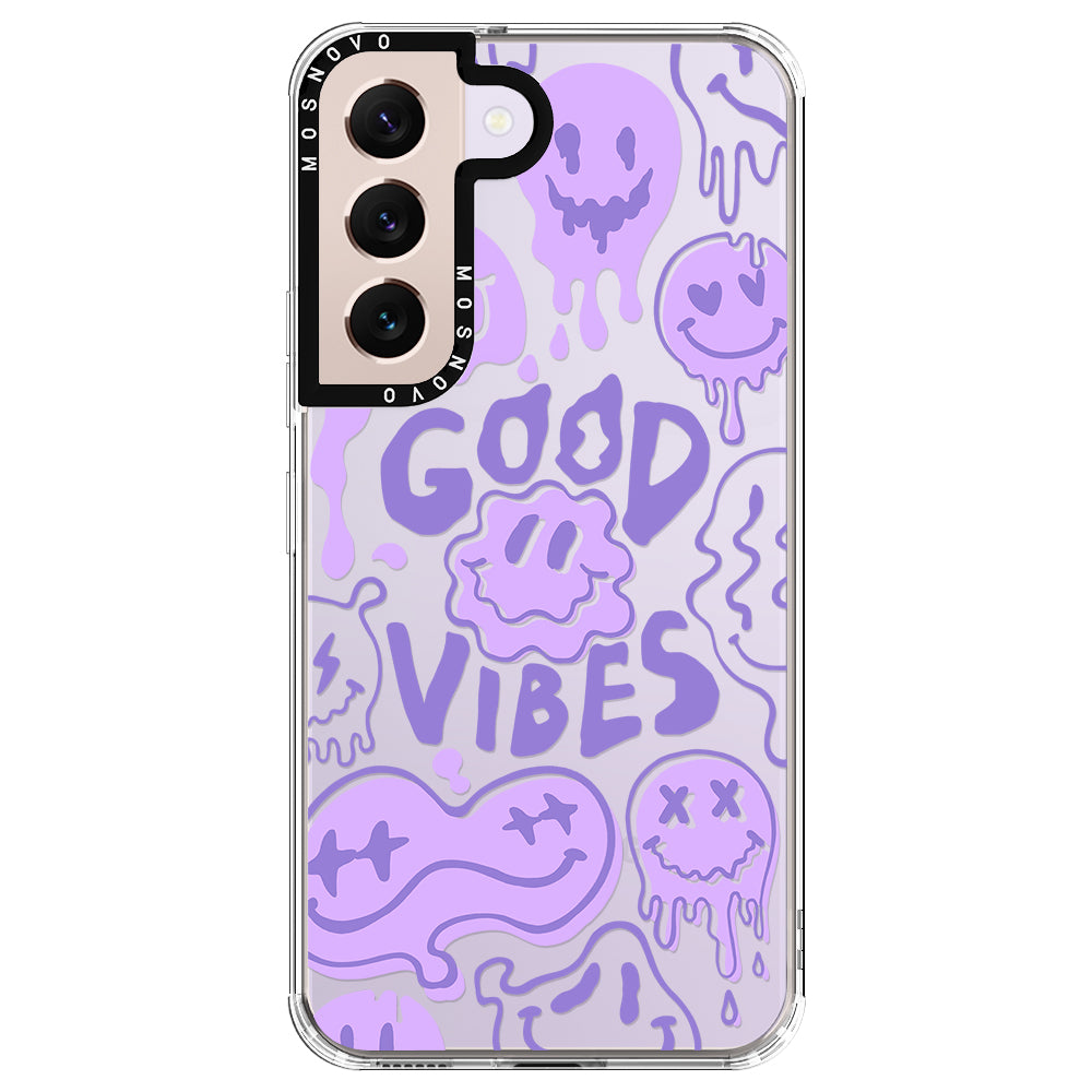 Good Vibes Phone Case - Samsung Galaxy S22 Plus Case - MOSNOVO