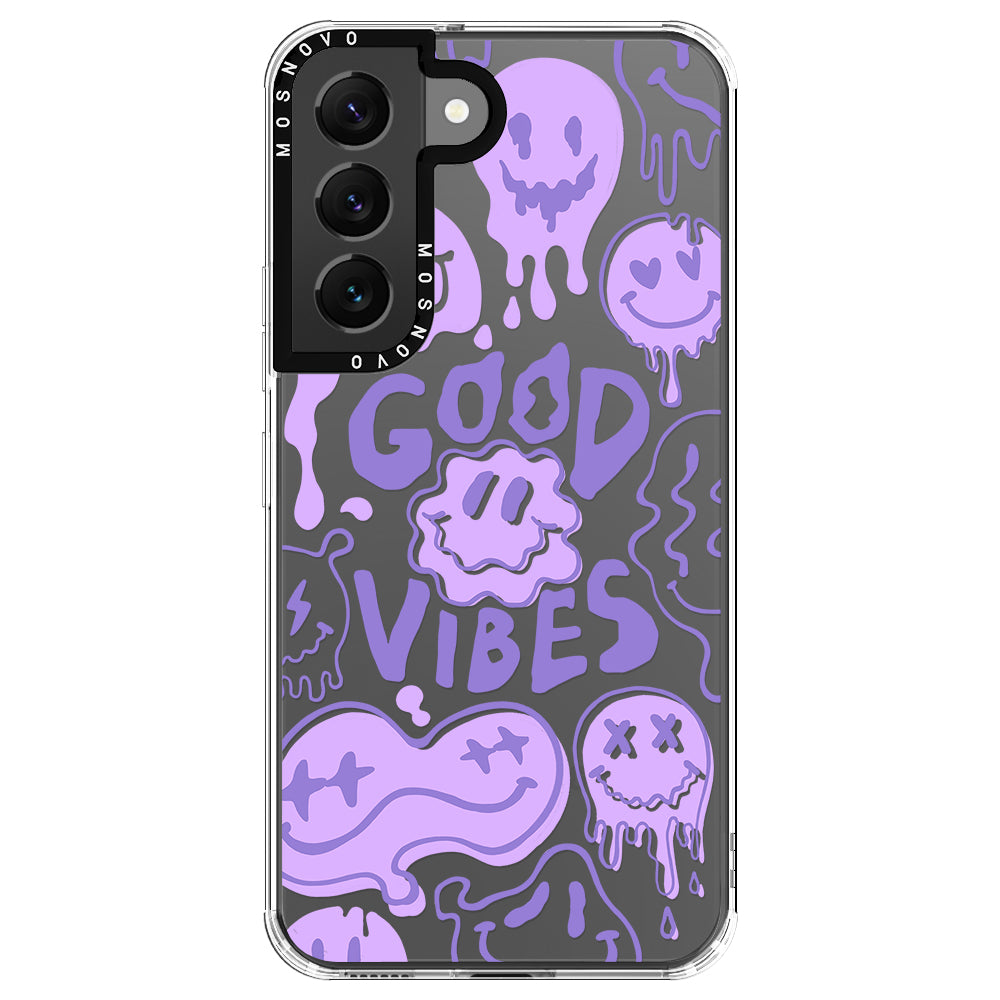 Good Vibes Phone Case - Samsung Galaxy S22 Plus Case - MOSNOVO