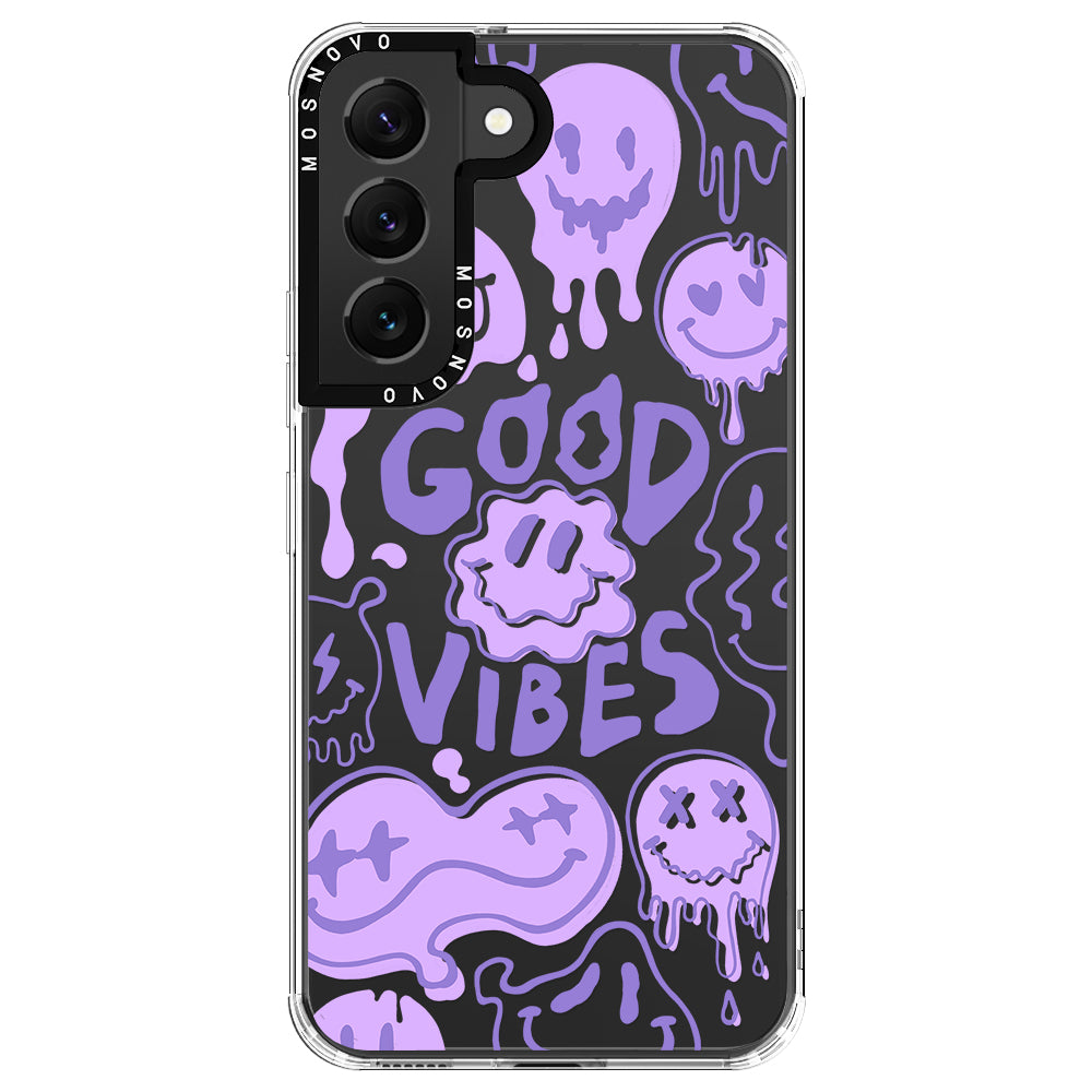 Good Vibes Phone Case - Samsung Galaxy S22 Plus Case - MOSNOVO