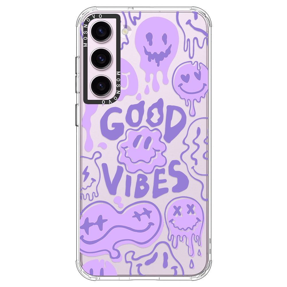 Good Vibes Phone Case - Samsung Galaxy S23 Plus Case - MOSNOVO