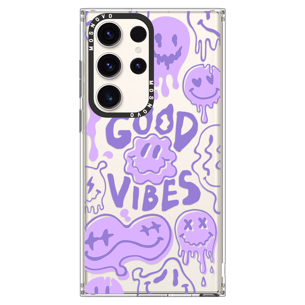 Good Vibes Phone Case - Samsung Galaxy S23 Ultra Case - MOSNOVO