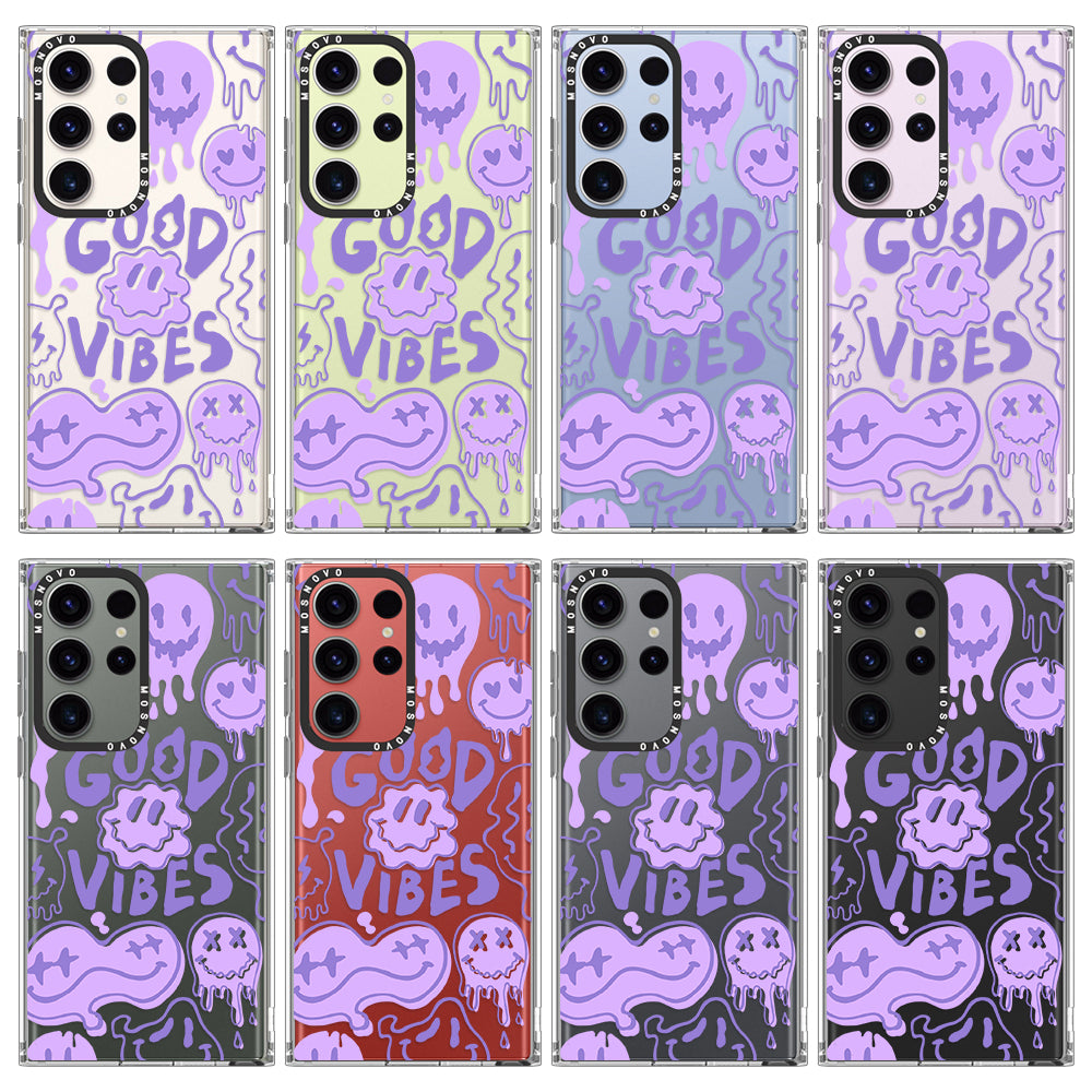 Good Vibes Phone Case - Samsung Galaxy S23 Ultra Case - MOSNOVO