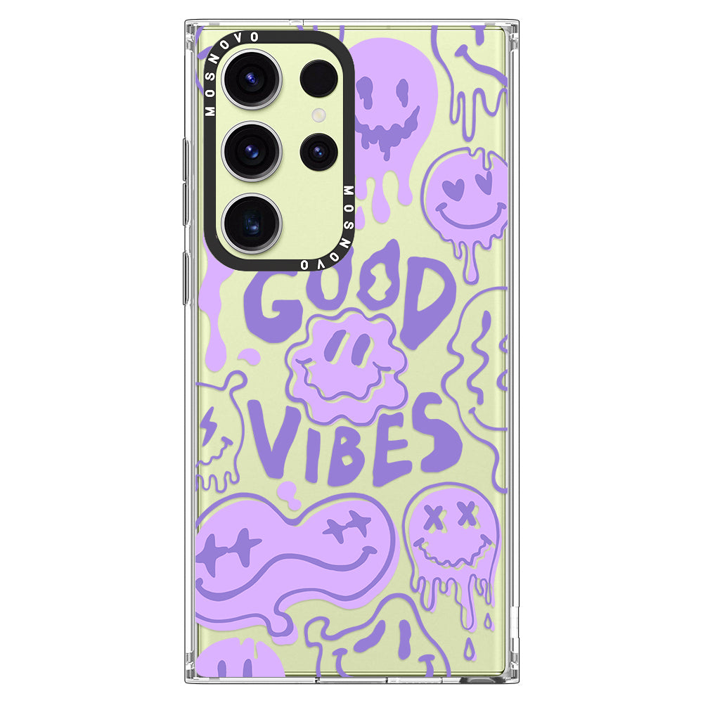 Good Vibes Phone Case - Samsung Galaxy S23 Ultra Case - MOSNOVO