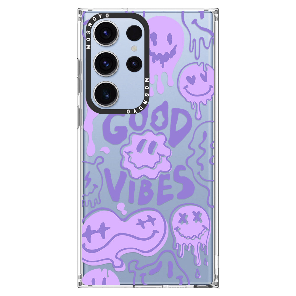 Good Vibes Phone Case - Samsung Galaxy S23 Ultra Case - MOSNOVO