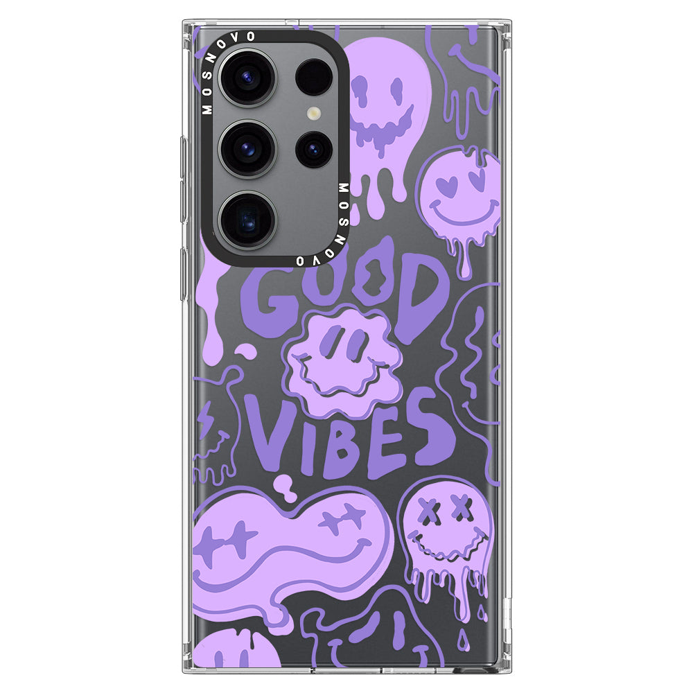 Good Vibes Phone Case - Samsung Galaxy S23 Ultra Case - MOSNOVO