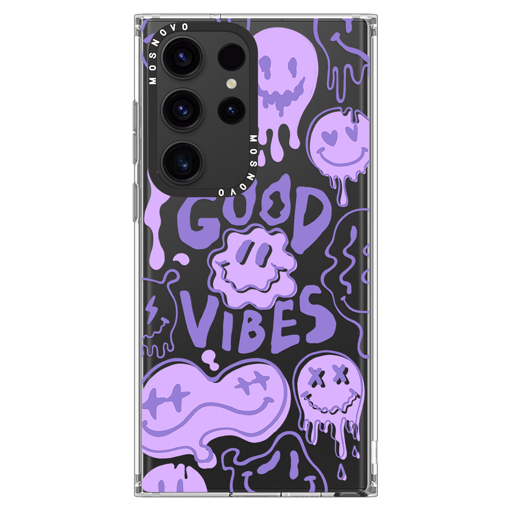 Good Vibes Phone Case - Samsung Galaxy S23 Ultra Case - MOSNOVO