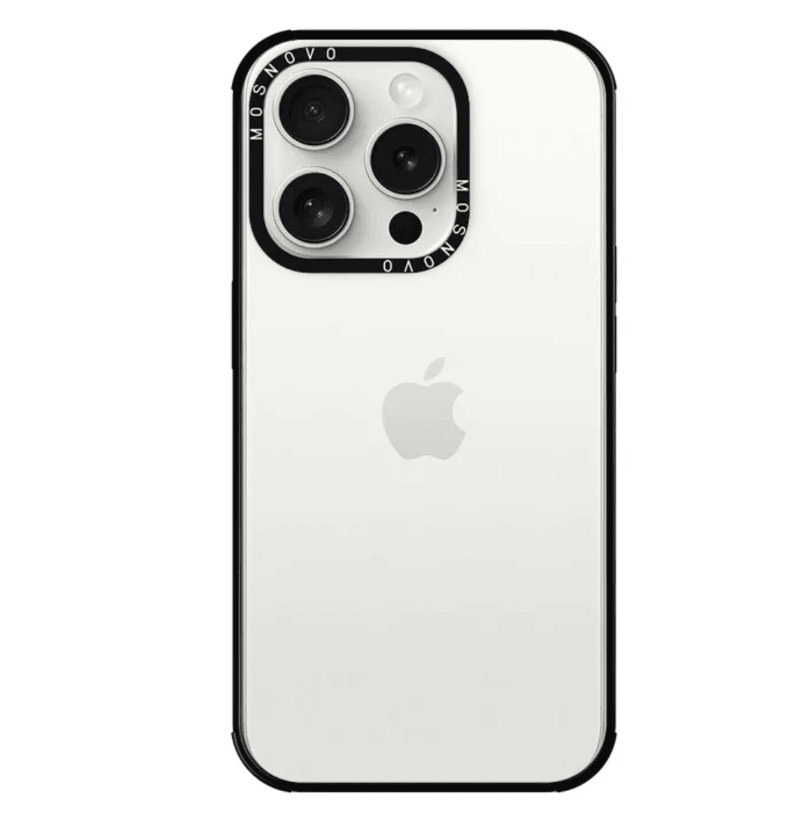 Custom Photo iPhone 15 Pro Case Black