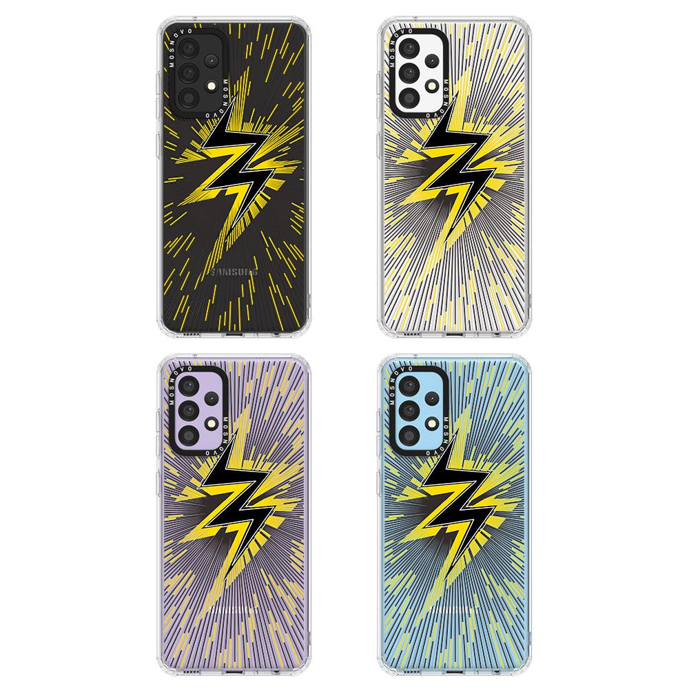 Lightning Bolt Phone Case - Samsung Galaxy A52 & A52 Case - MOSNOVO