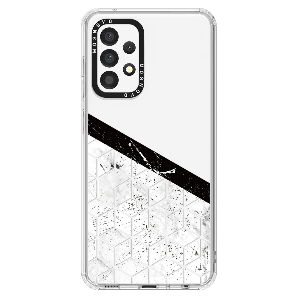 Marble Block Art Phone Case - Samsung Galaxy A52 & A52 Case - MOSNOVO