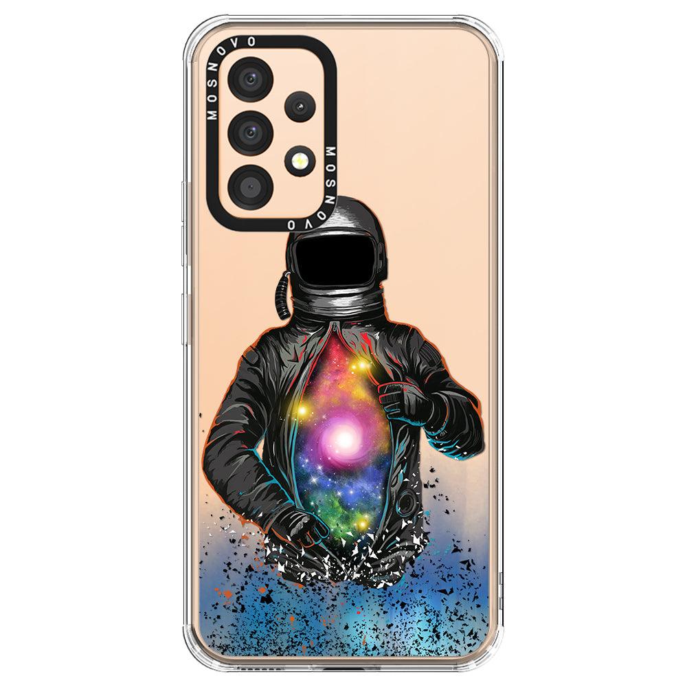 Mystery Astronaut Phone Case - Samsung Galaxy A53 Case - MOSNOVO