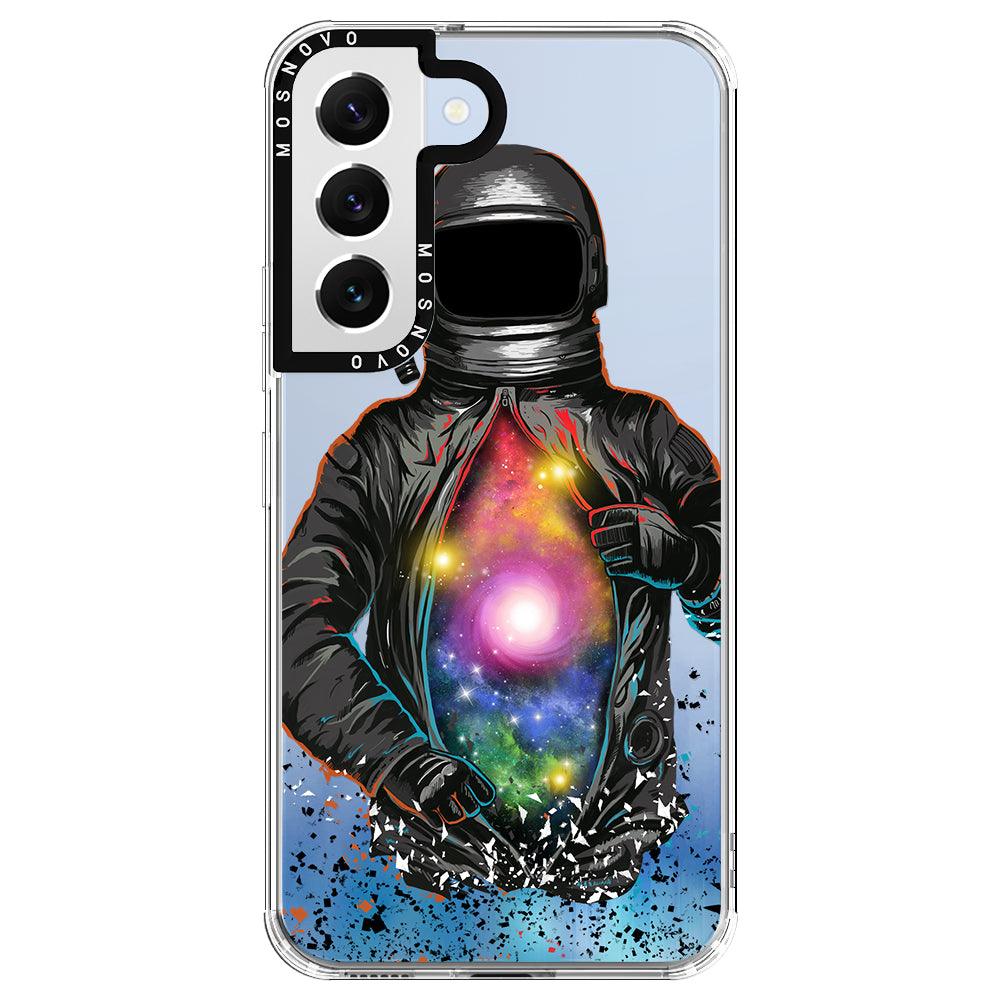 Mystery Astronaut Phone Case - Samsung Galaxy S22 Plus Case - MOSNOVO