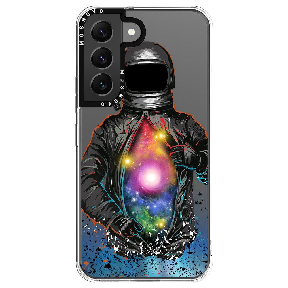 Mystery Astronaut Phone Case - Samsung Galaxy S22 Plus Case - MOSNOVO