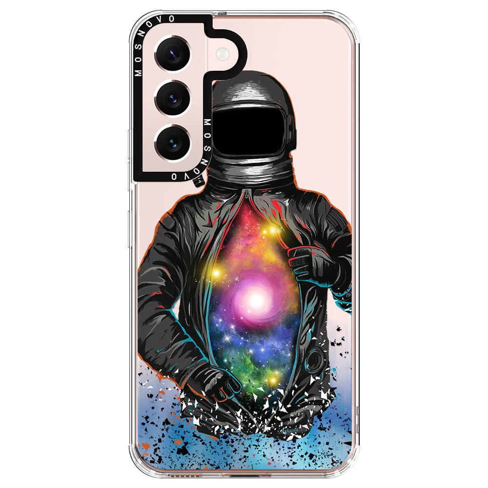 Mystery Astronaut Phone Case - Samsung Galaxy S22 Plus Case - MOSNOVO