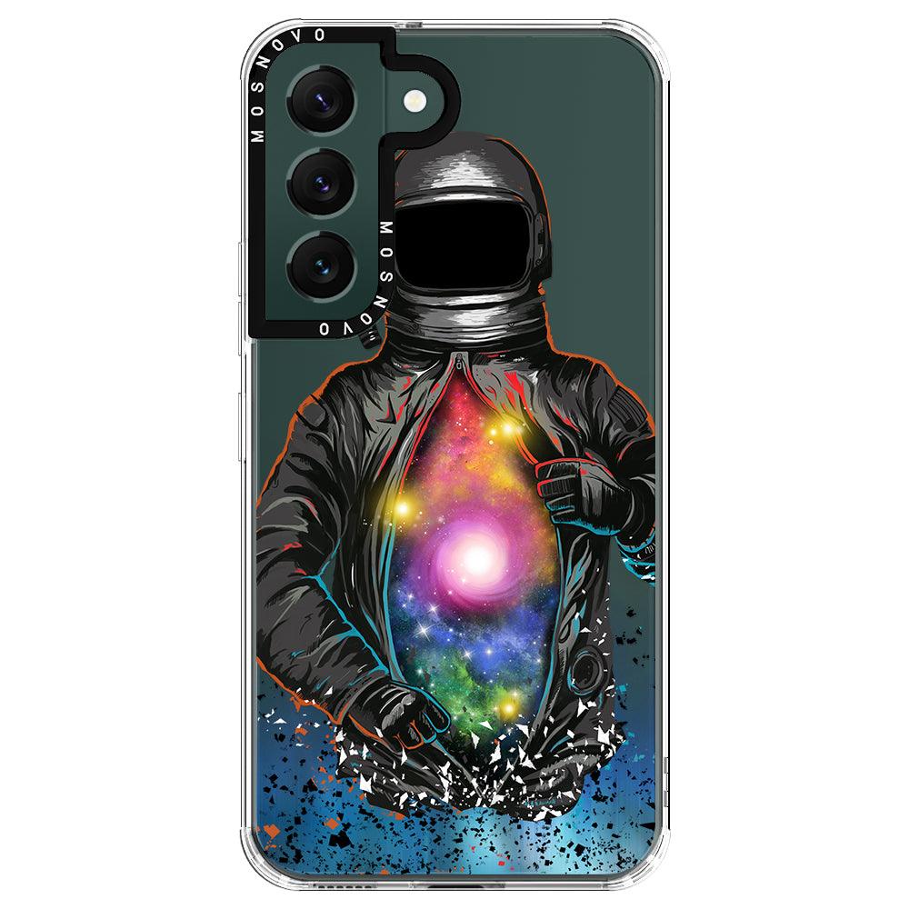 Mystery Astronaut Phone Case - Samsung Galaxy S22 Plus Case - MOSNOVO