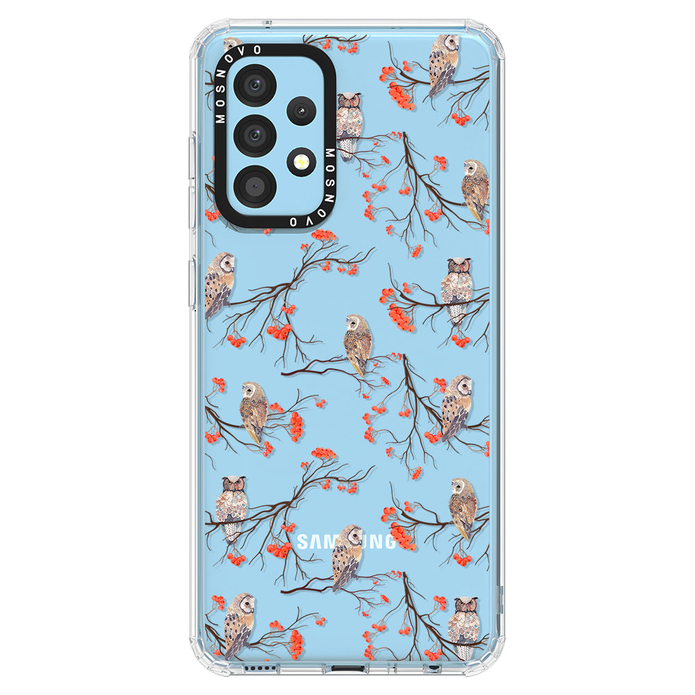 Owl Phone Case - Samsung Galaxy A52 & A52 Case - MOSNOVO