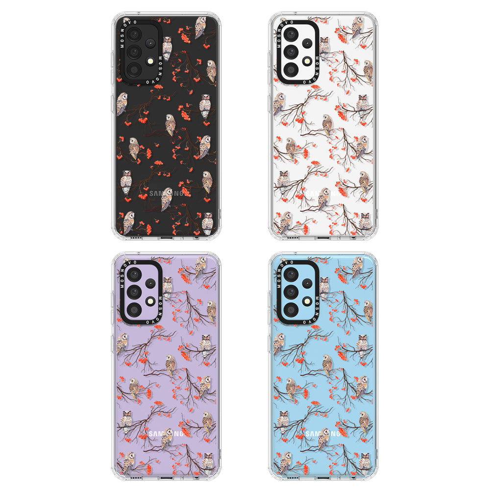 Owl Phone Case - Samsung Galaxy A52 & A52 Case - MOSNOVO