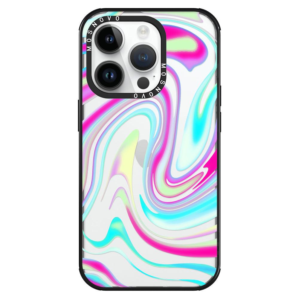 Psychedelic Swirls Phone Case - iPhone 14 Pro Case - MOSNOVO