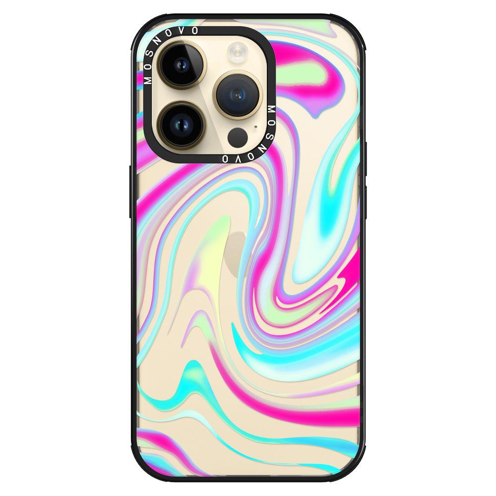 Psychedelic Swirls Phone Case - iPhone 14 Pro Case - MOSNOVO