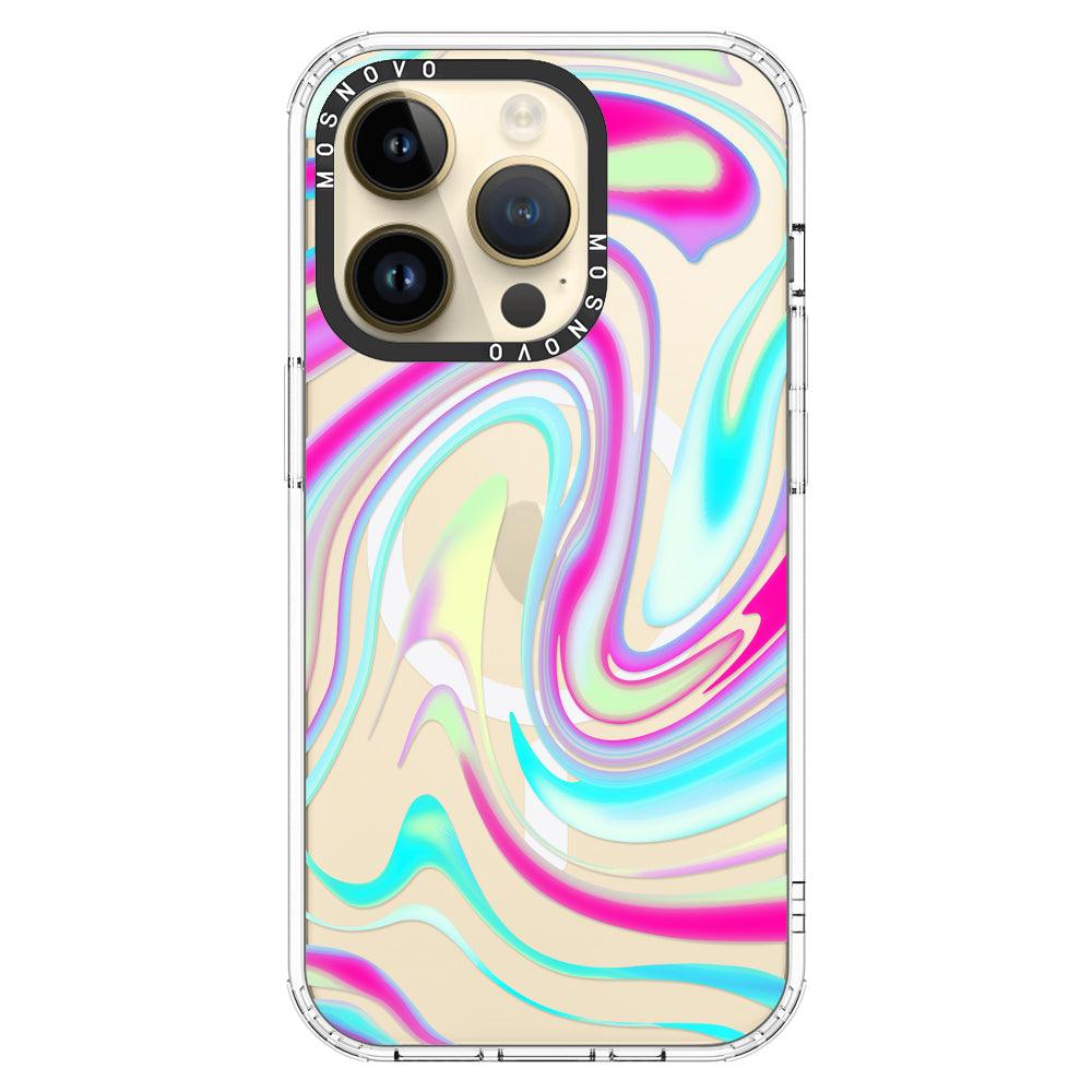 Psychedelic Swirls Phone Case - iPhone 14 Pro Case - MOSNOVO