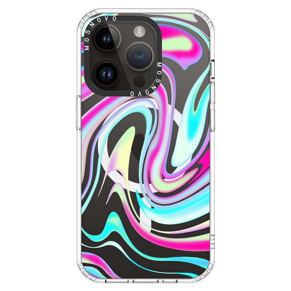 Psychedelic Swirls Phone Case - iPhone 14 Pro Case - MOSNOVO