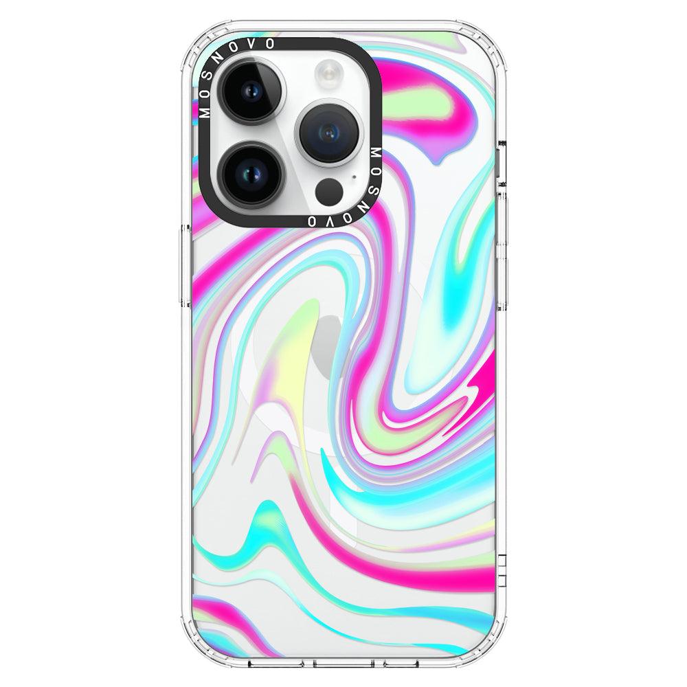 Psychedelic Swirls Phone Case - iPhone 14 Pro Case - MOSNOVO