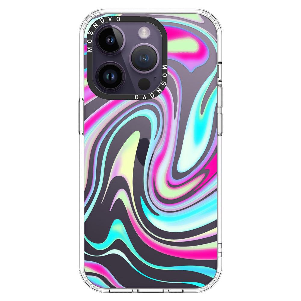 Psychedelic Swirls Phone Case - iPhone 14 Pro Case - MOSNOVO