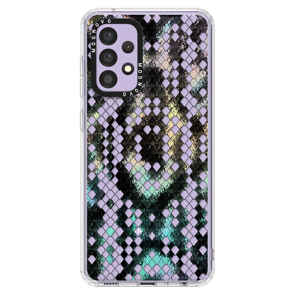 Rainbow Snake Print Phone Case - Samsung Galaxy A52 & A52 Case - MOSNOVO