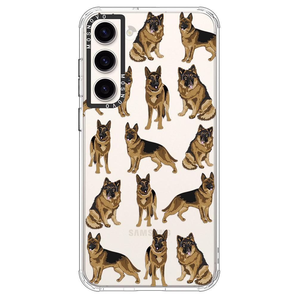 Shepherd Dog Phone Case - Samsung Galaxy S23 Case - MOSNOVO