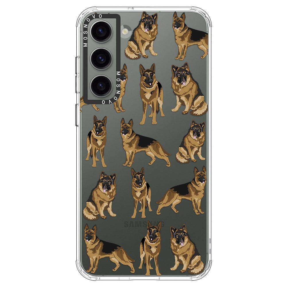 Shepherd Dog Phone Case - Samsung Galaxy S23 Case - MOSNOVO