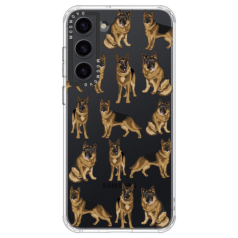 Shepherd Dog Phone Case - Samsung Galaxy S23 Case - MOSNOVO