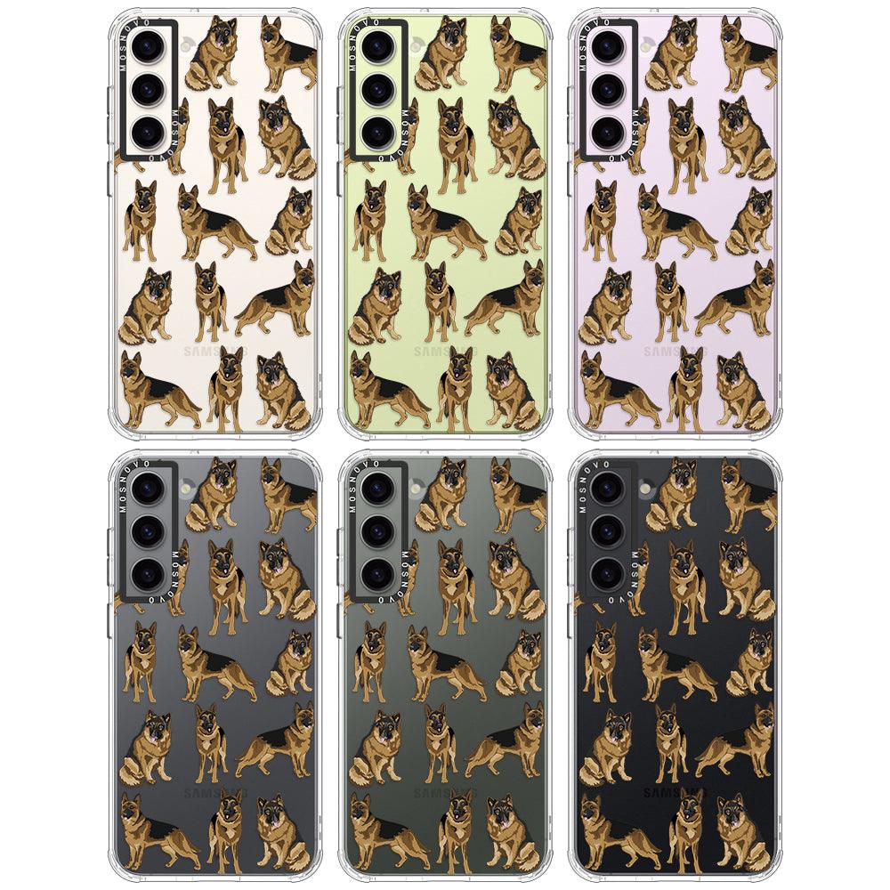 Shepherd Dog Phone Case - Samsung Galaxy S23 Case - MOSNOVO