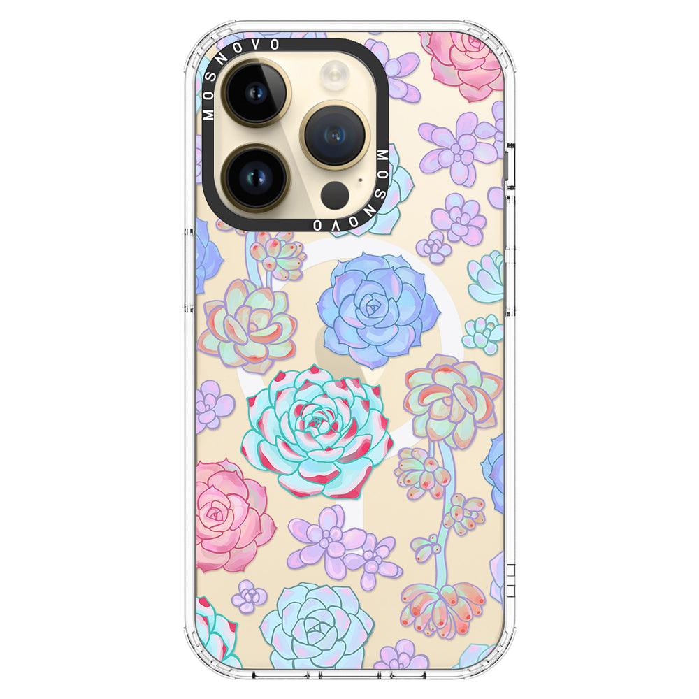 Succulents Phone Case - iPhone 14 Pro Case - MOSNOVO