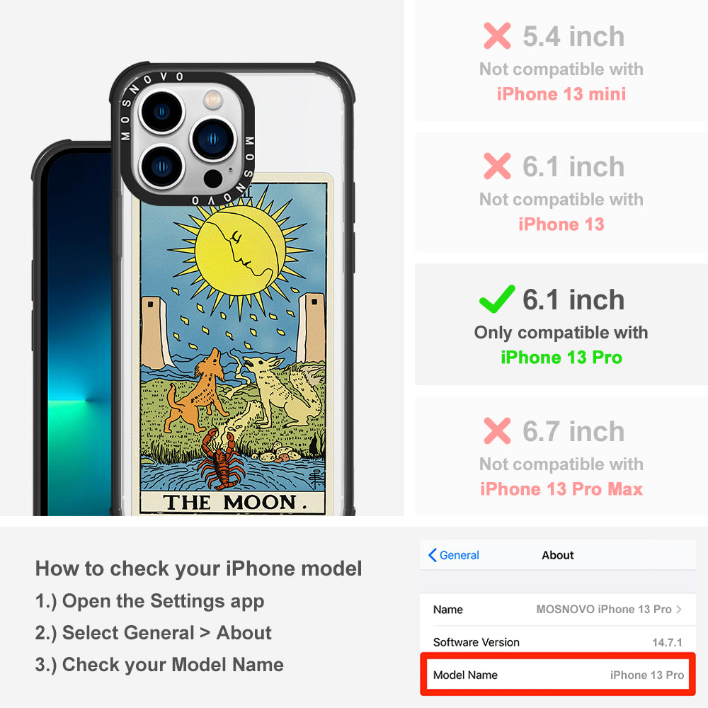 The Moon Phone Case - iPhone 13 Pro Case - MOSNOVO