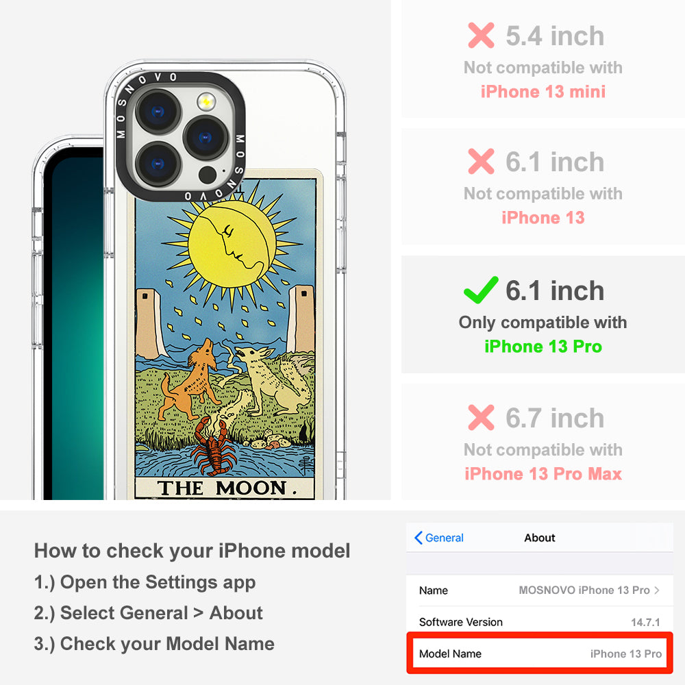 The Moon Phone Case - iPhone 13 Pro Case - MOSNOVO