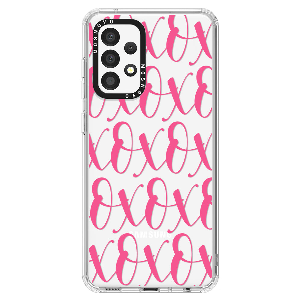 XOXO Phone Case - Samsung Galaxy A52 & A52 Case - MOSNOVO