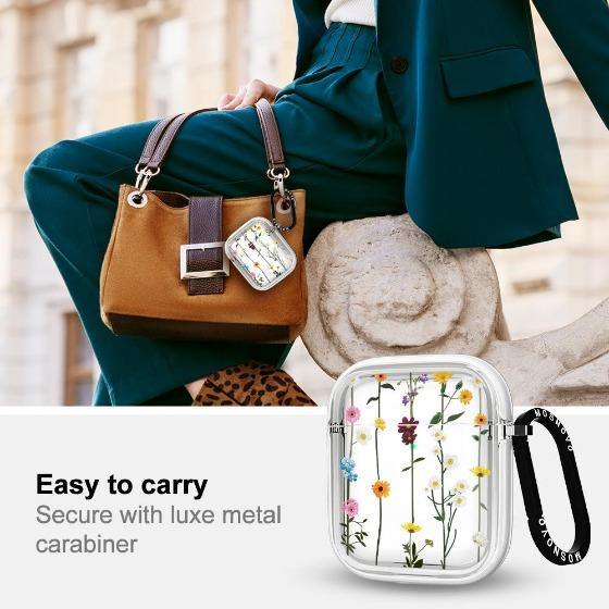 Wild Flowers Floral AirPods 1/2 Case - MOSNOVO