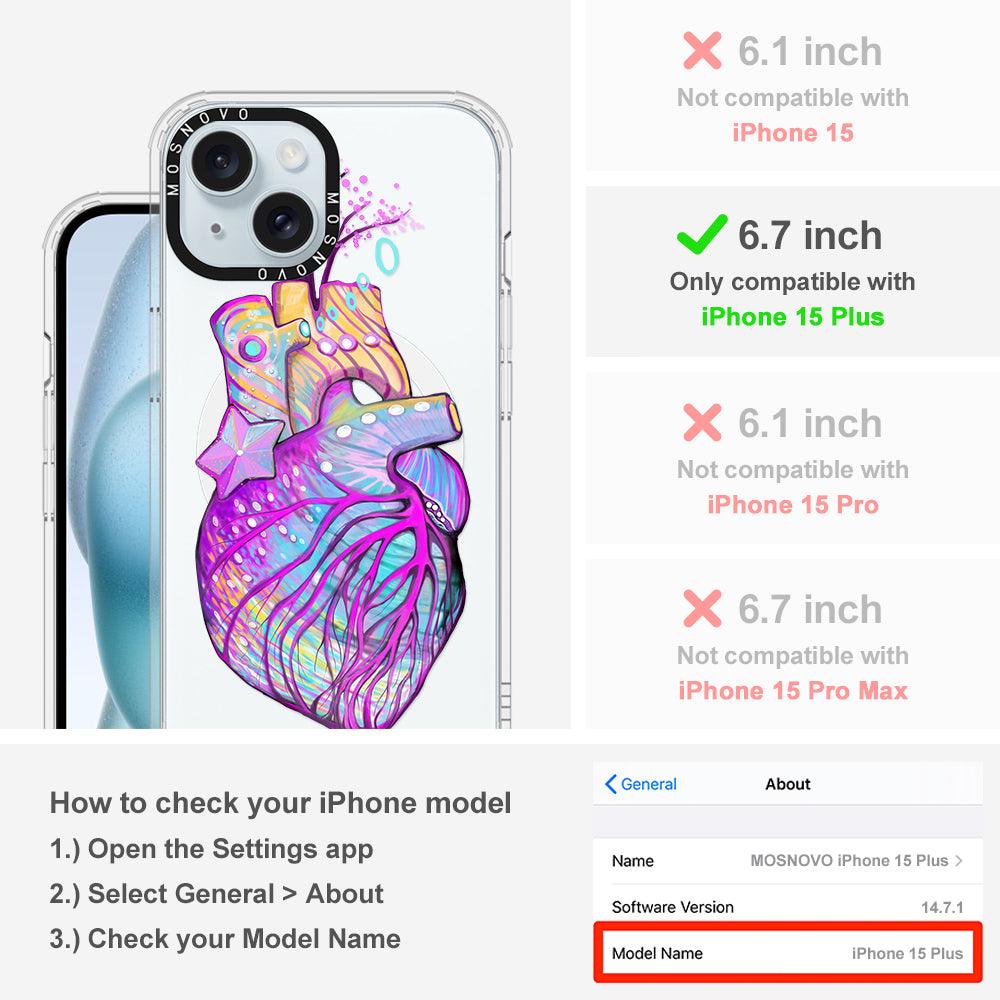 The Heart of Art Phone Case - iPhone 15 Plus Case - MOSNOVO