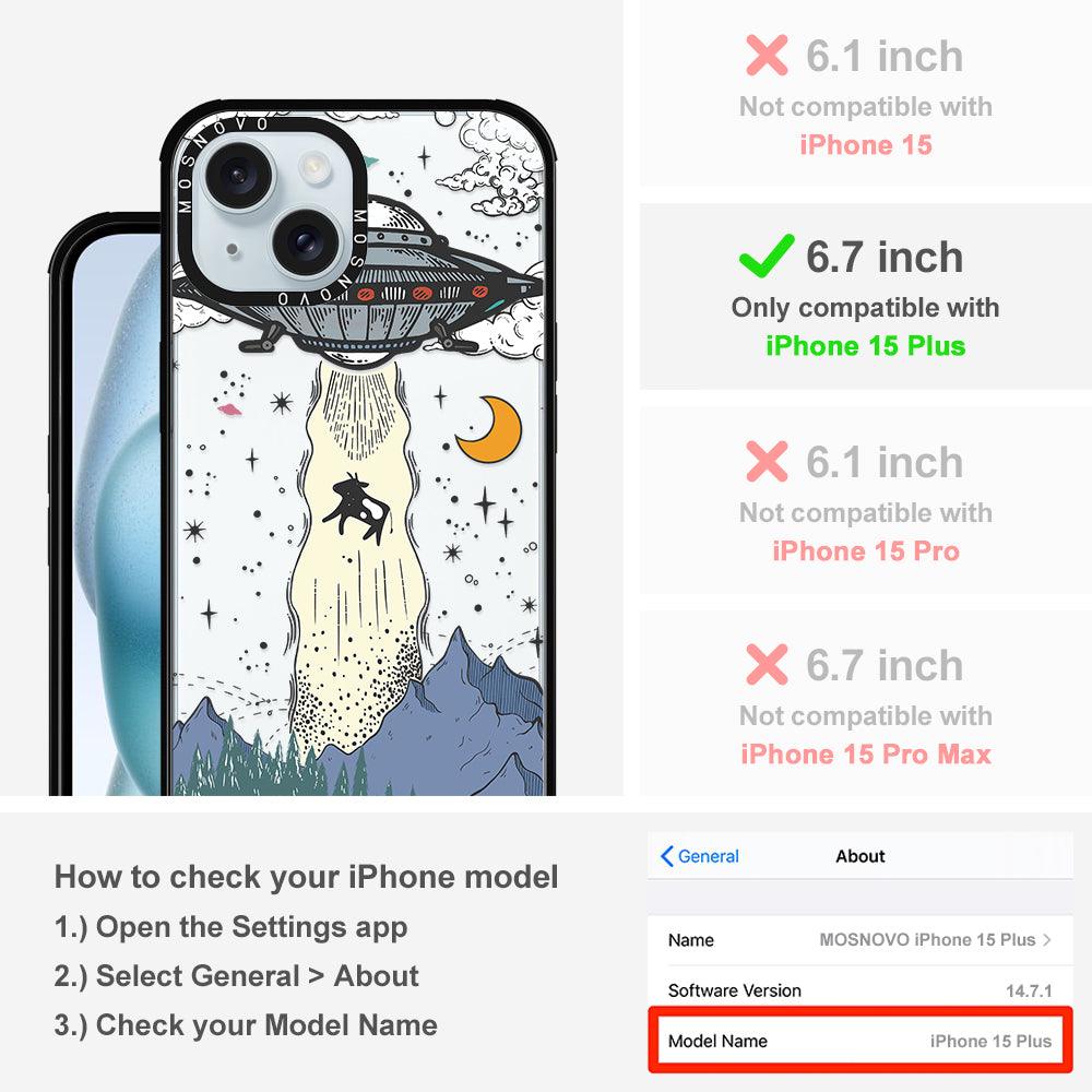UFO Phone Case - iPhone 15 Plus Case - MOSNOVO